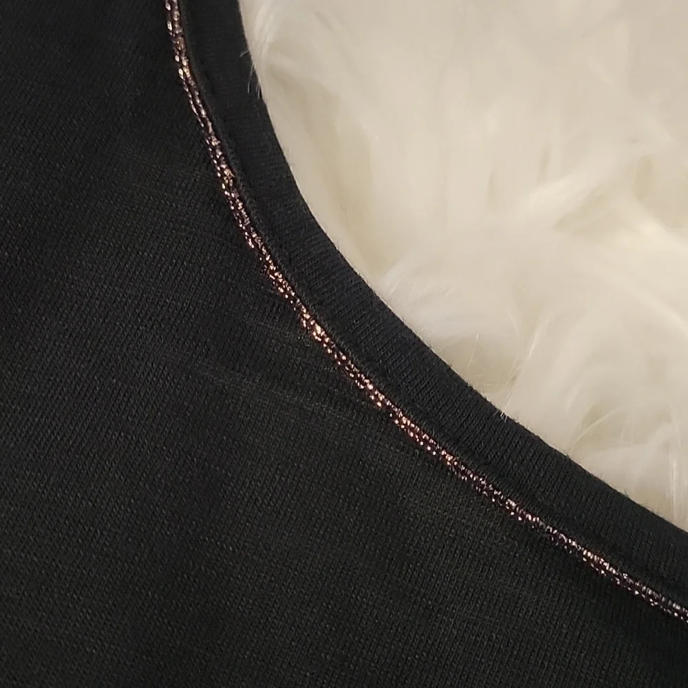 NIKE Yoga Dri-FIT Lurex Tank In Black - Picture 6 of 8